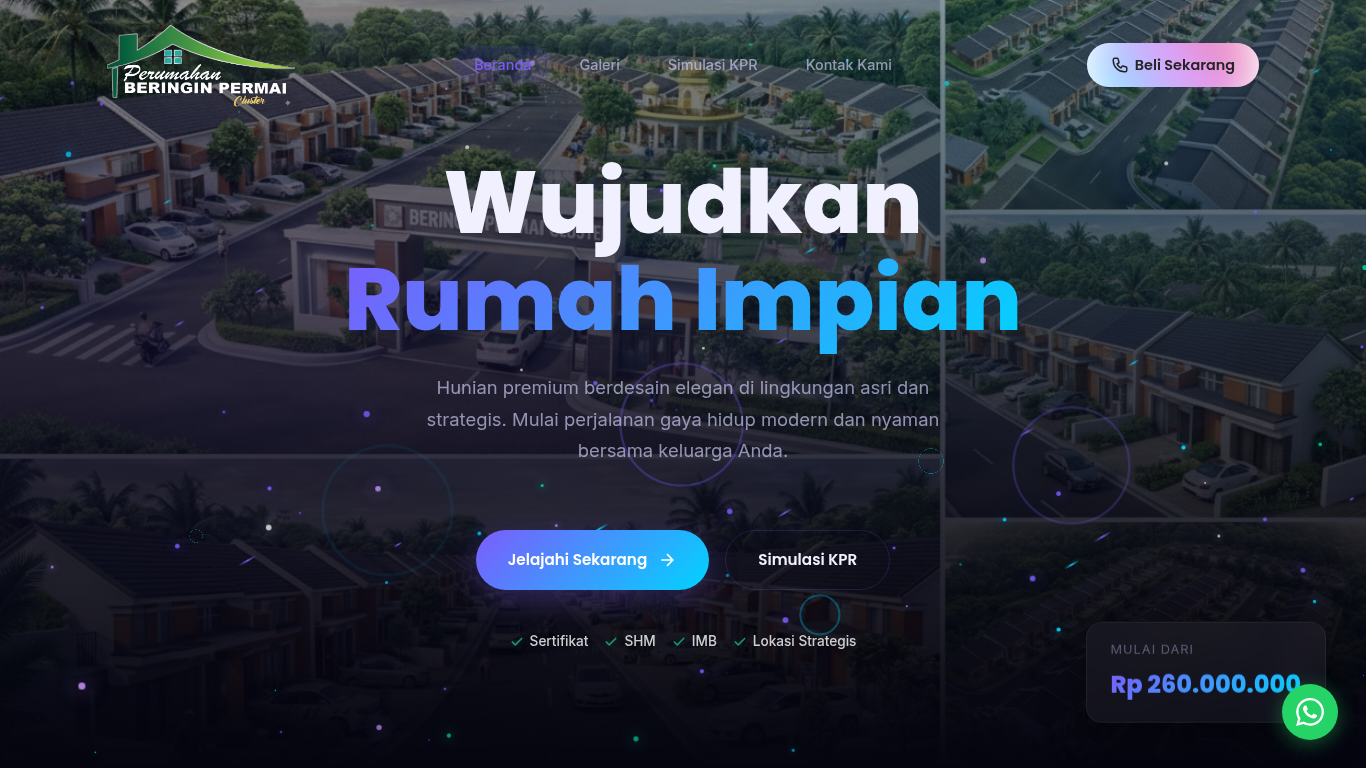 Landing Page Perumahan