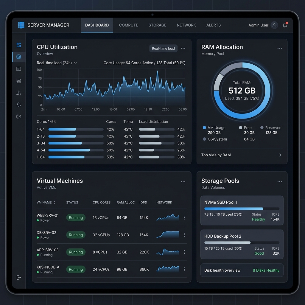 Proxmox Cluster Admin